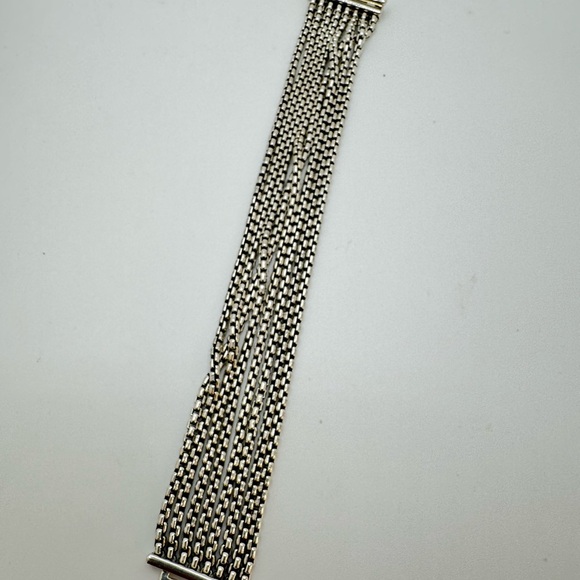 David yurman Box Chain Eight Row Bracelet
Sterling Silver, 28mm - Picture 5 of 12